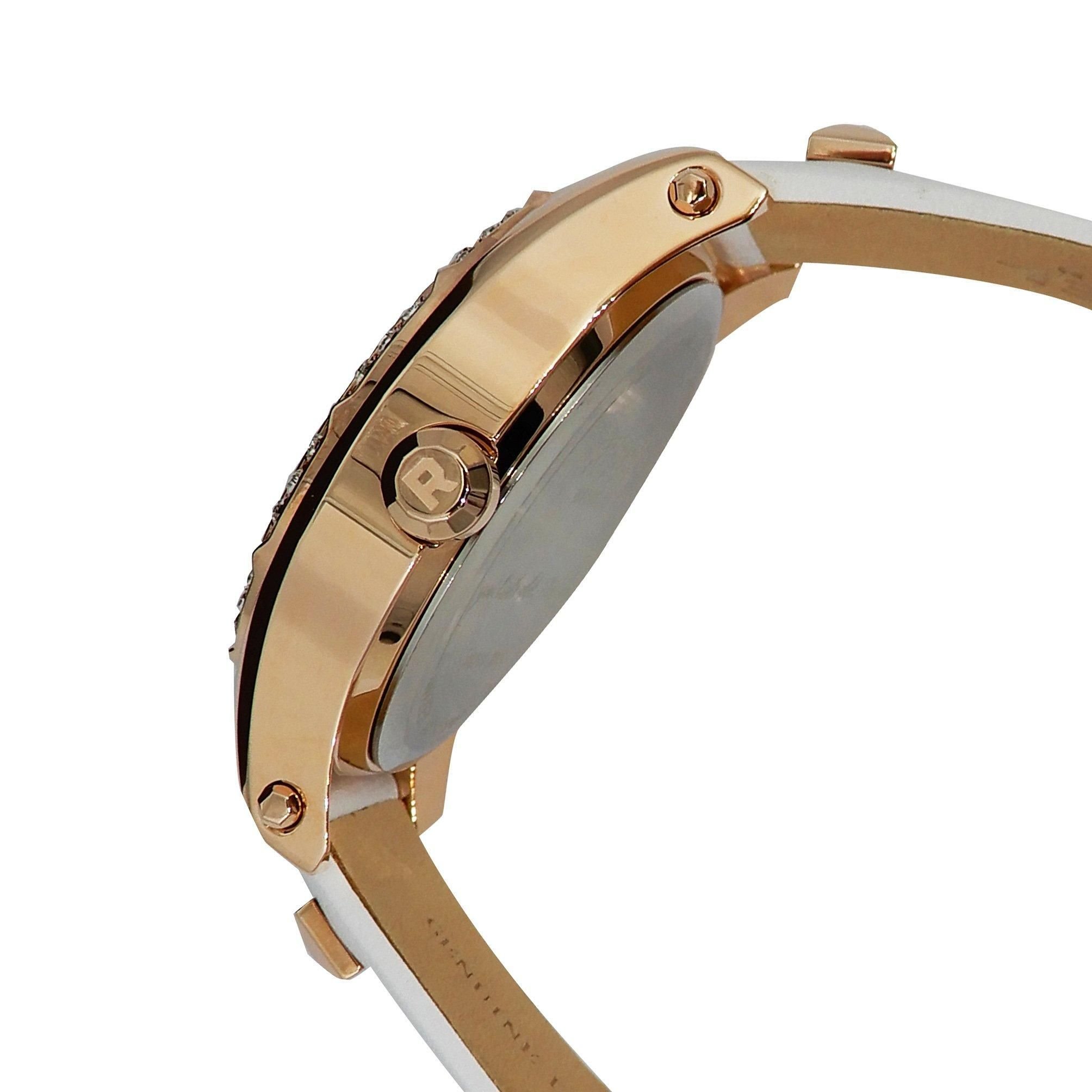 Rebel Rebel Women's Gravesend White Dial Leather Watch - 3