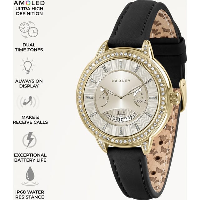 Radley Radley Women's RYS33-2176 Series 37mm Watch in Black - 2