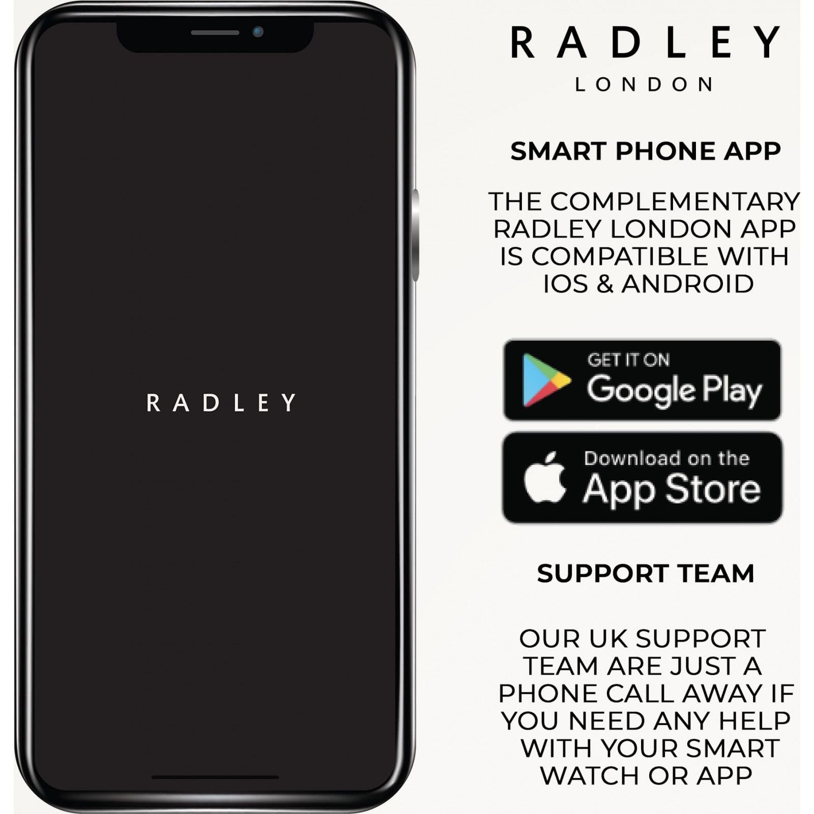 Radley Radley Women's RYS33-2176 Series 37mm Watch in Black - 4