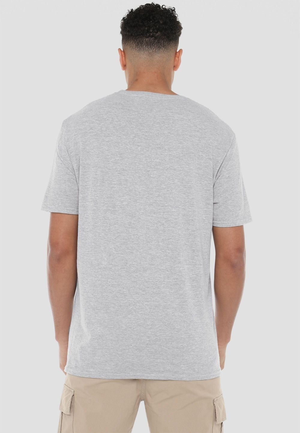 Avatar: The Last Airbender Avatar: The Last Airbender Men's Avatar The Last Airbender Airbender Blue & Black Kanji T-Shirt, Athletic Heather in Light Grey - 2