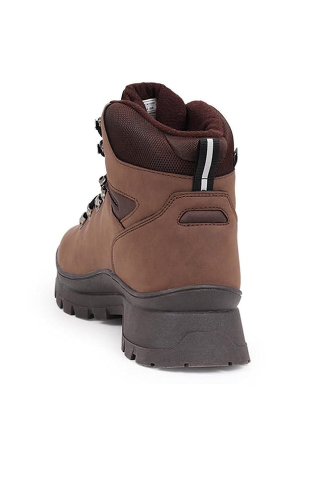 Pavers Pavers Men's Lace-Up Walking Boots in Brown - 3