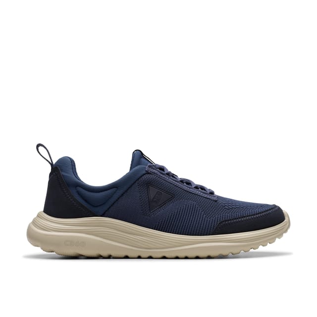 Clarks Clarks Men's LT 360 Lo Navy Combination Trainers, Lace Up in Blue - 2