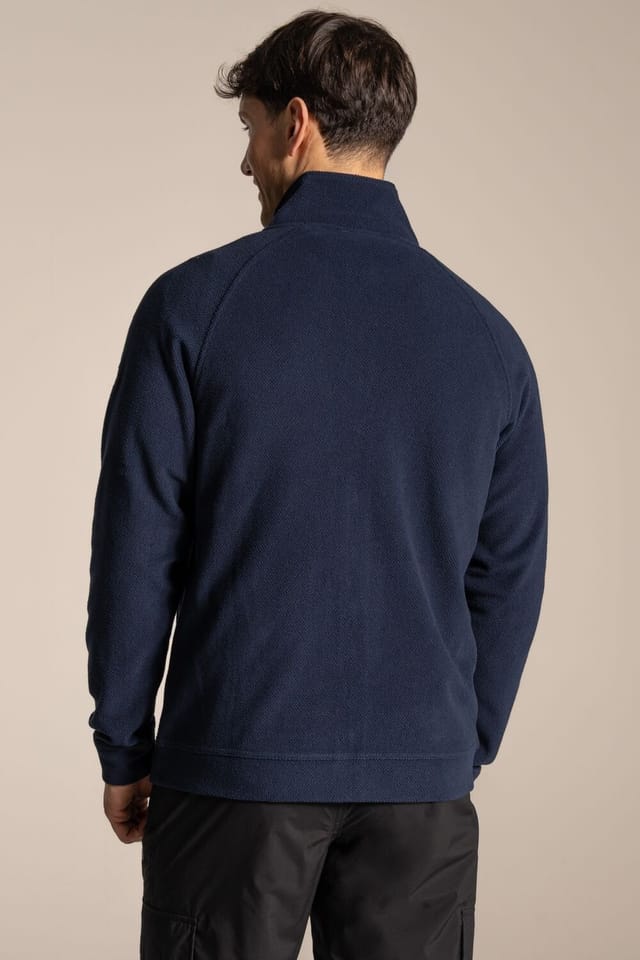 Craghoppers Craghoppers Men's Charlston Waffle Fleece Jacket in Dark Navy - 2