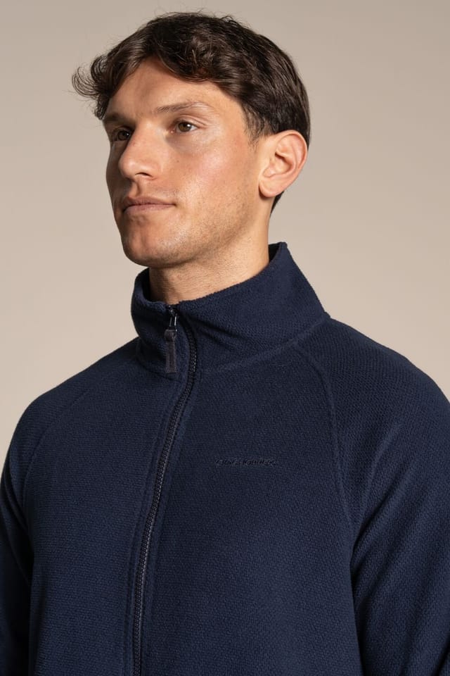 Craghoppers Craghoppers Men's Charlston Waffle Fleece Jacket in Dark Navy - 3
