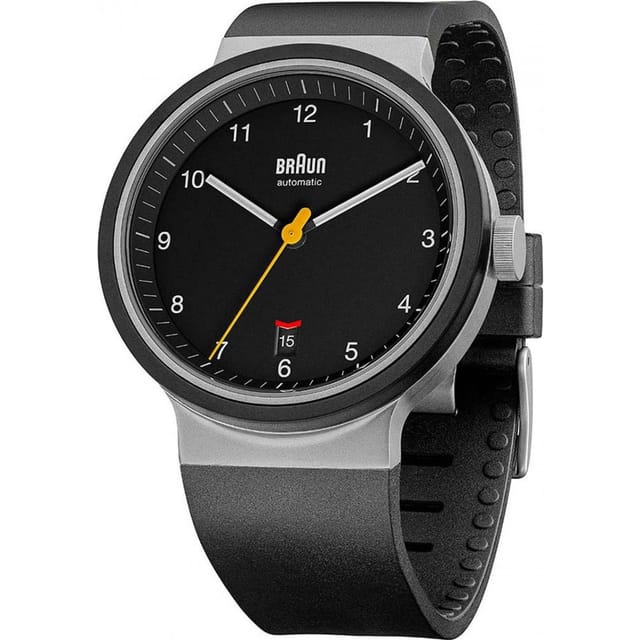 Braun Braun Men's BN0278BKBKG Prestige 40mm Automatic Watch in Black - 2