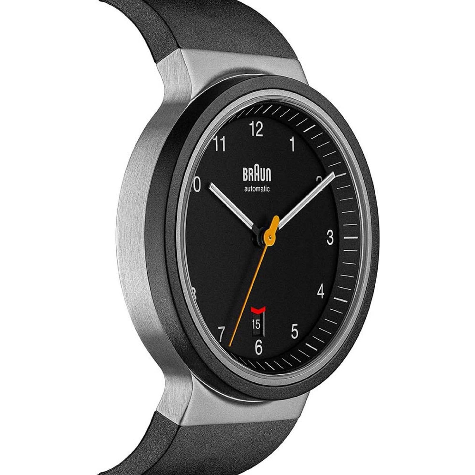 Braun Braun Men's BN0278BKBKG Prestige 40mm Automatic Watch in Black - 4