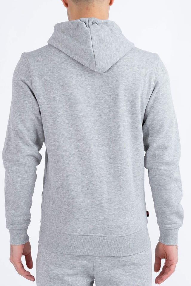 Luke 1977 Luke 1977 Men's Berlin 1000 Zip Hoodie in Mid Grey - 2