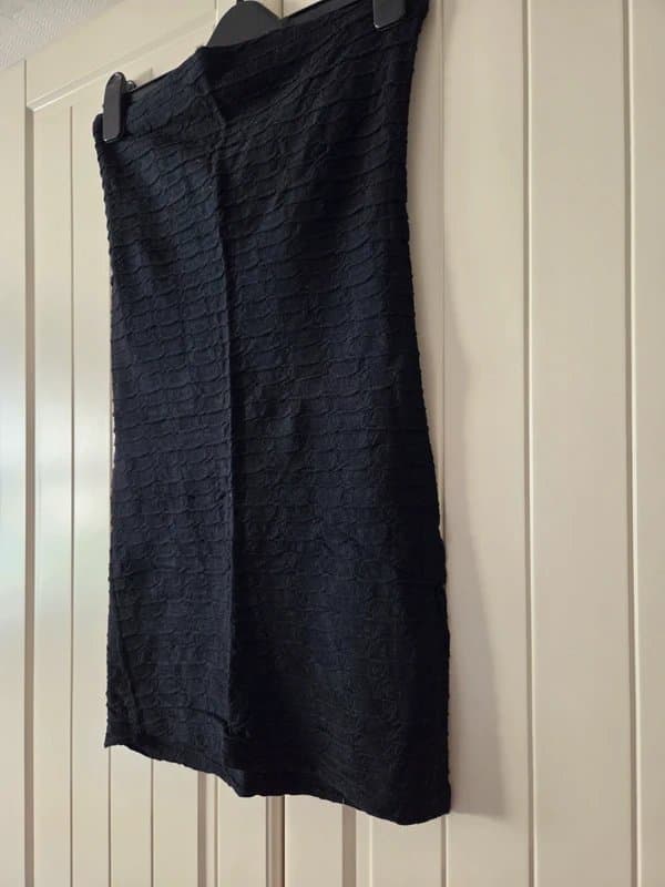 Topshop Topshop black bandeau dress