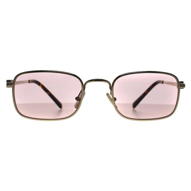 Miu Miu Miu Miu Women's Rectangle Pale Gold Pink MU53AS - 2