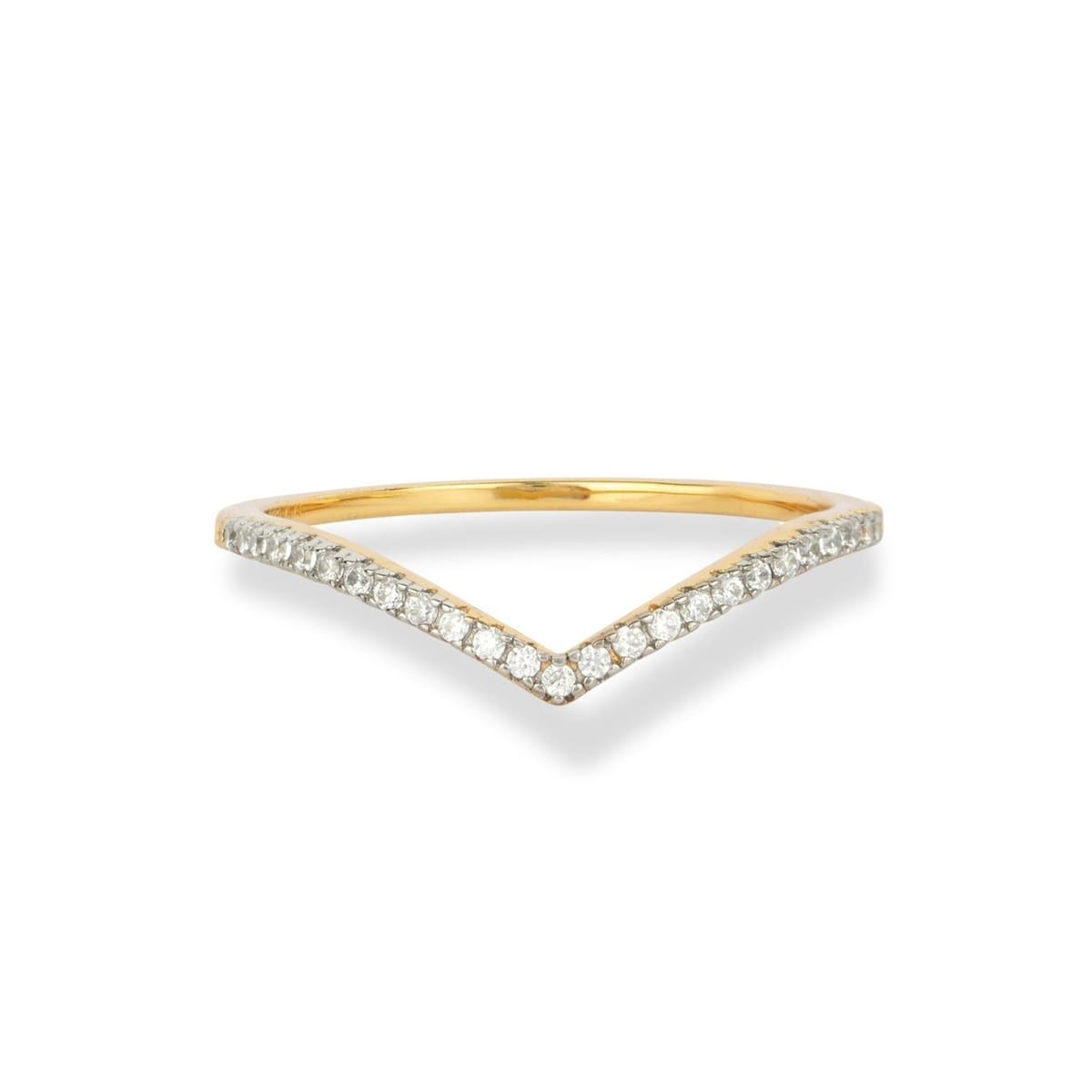 Gold Trip Gold Trip Women's Wishbone Ring in Gold - 1