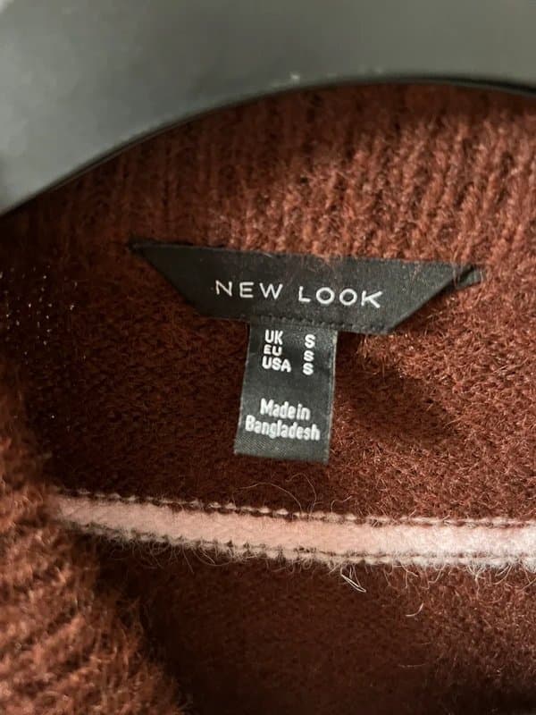 New Look New look brown striped jumper