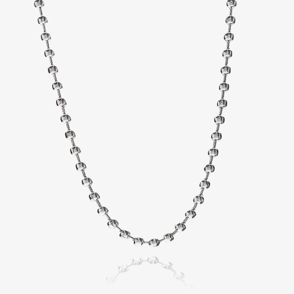 Bourne and Wilde Bourne and Wilde Men's Medium Ball Chain USS-770S22L3.2 in Silver - 2