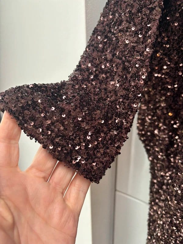 Never Fully Dressed Brand new - Never Fully Dressed - chocolate sequin Jem dress - size L/XL - RRP £179 - 1