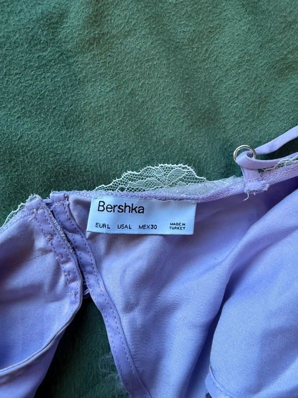 Bershka Bershka silk bralette top