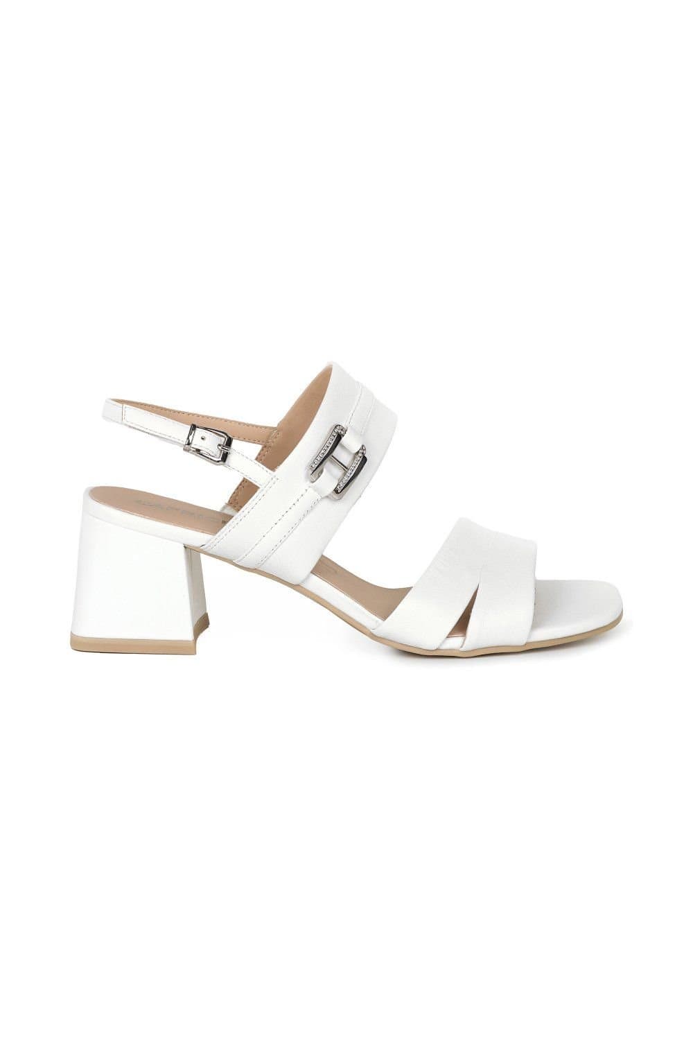Caprice Caprice Women's 'Plan' Smart Sandals in White