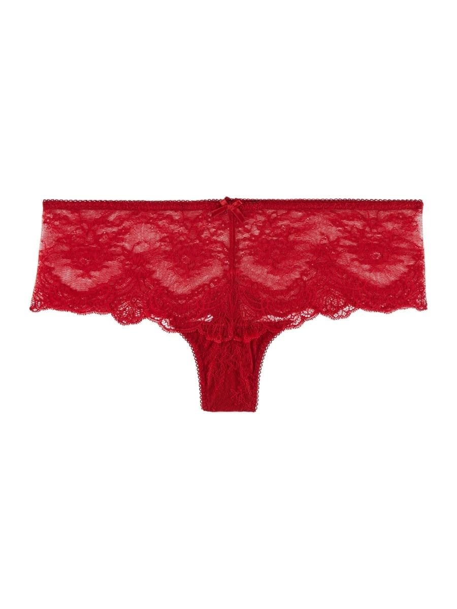 Aubade Aubade Women's Danse Des Sens Cheeky Short in Red - 4