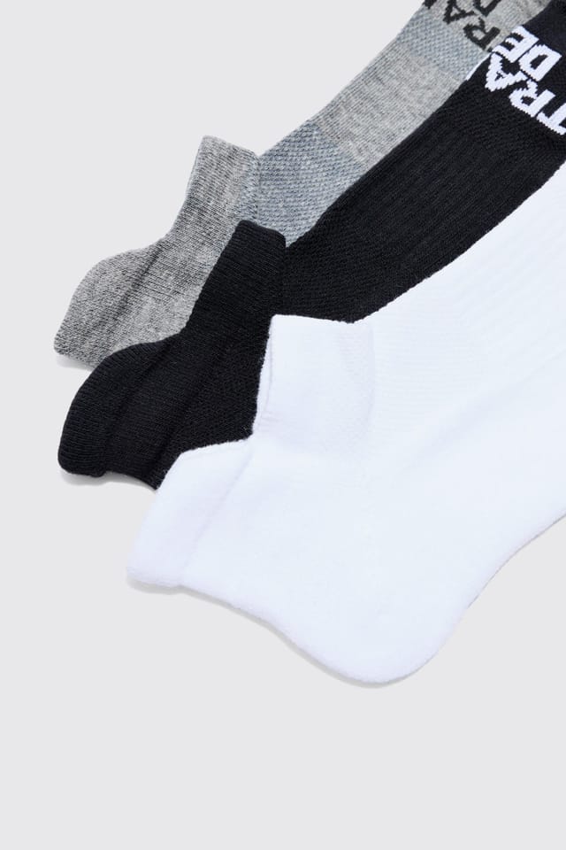 Training Dept. Training Dept. Men's Training Dept Cushioned Trainer 3 Pack Socks - 3