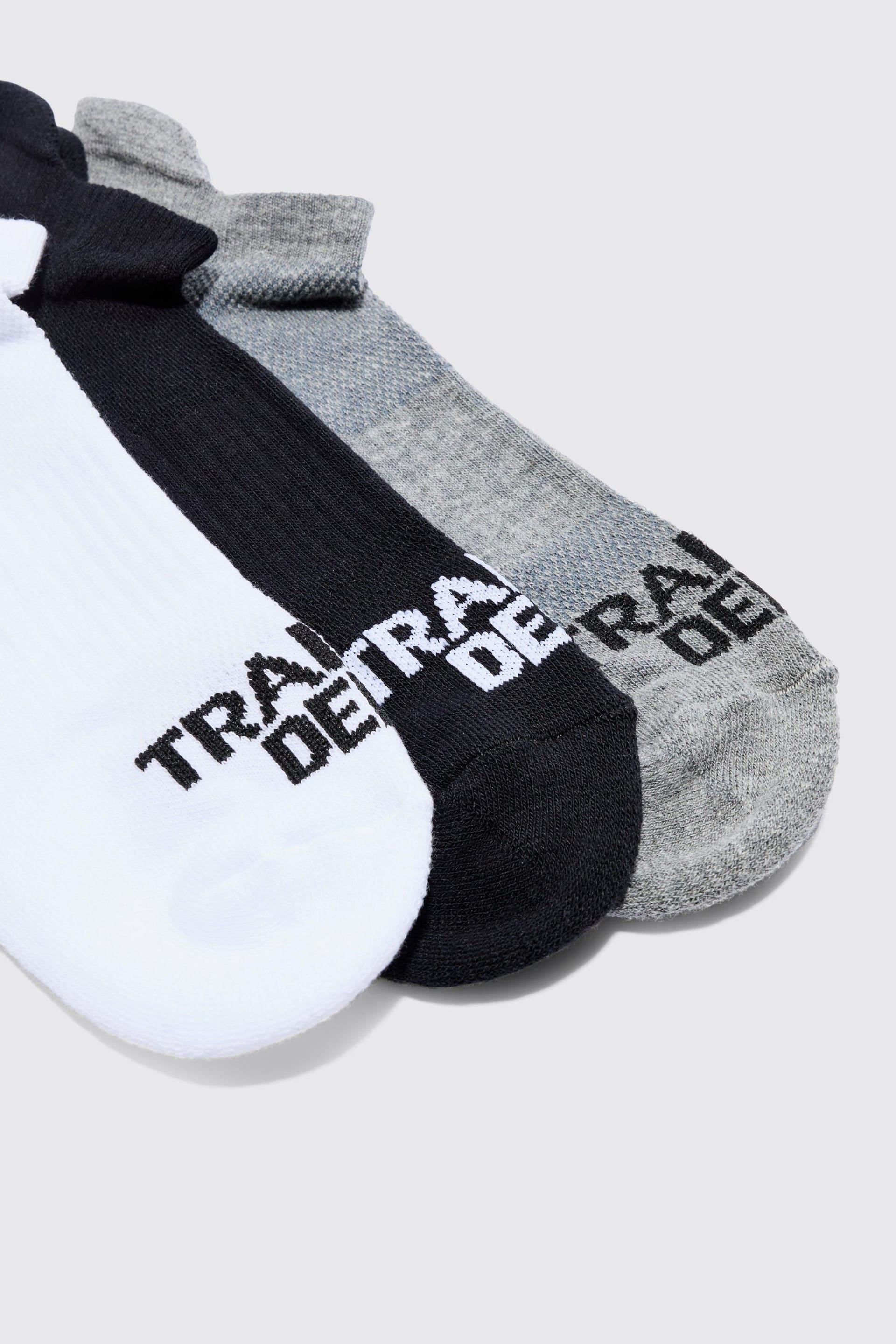 Training Dept. Training Dept. Men's Training Dept Cushioned Trainer 3 Pack Socks - 4