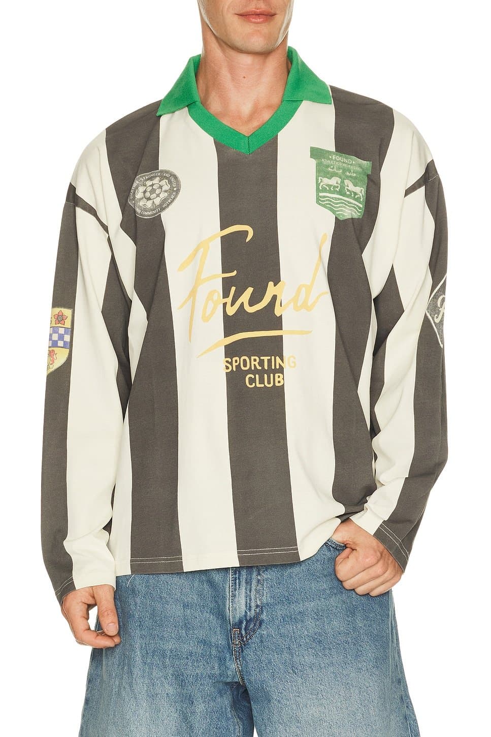 revolve Striped Sport Long Sleeve Jersey