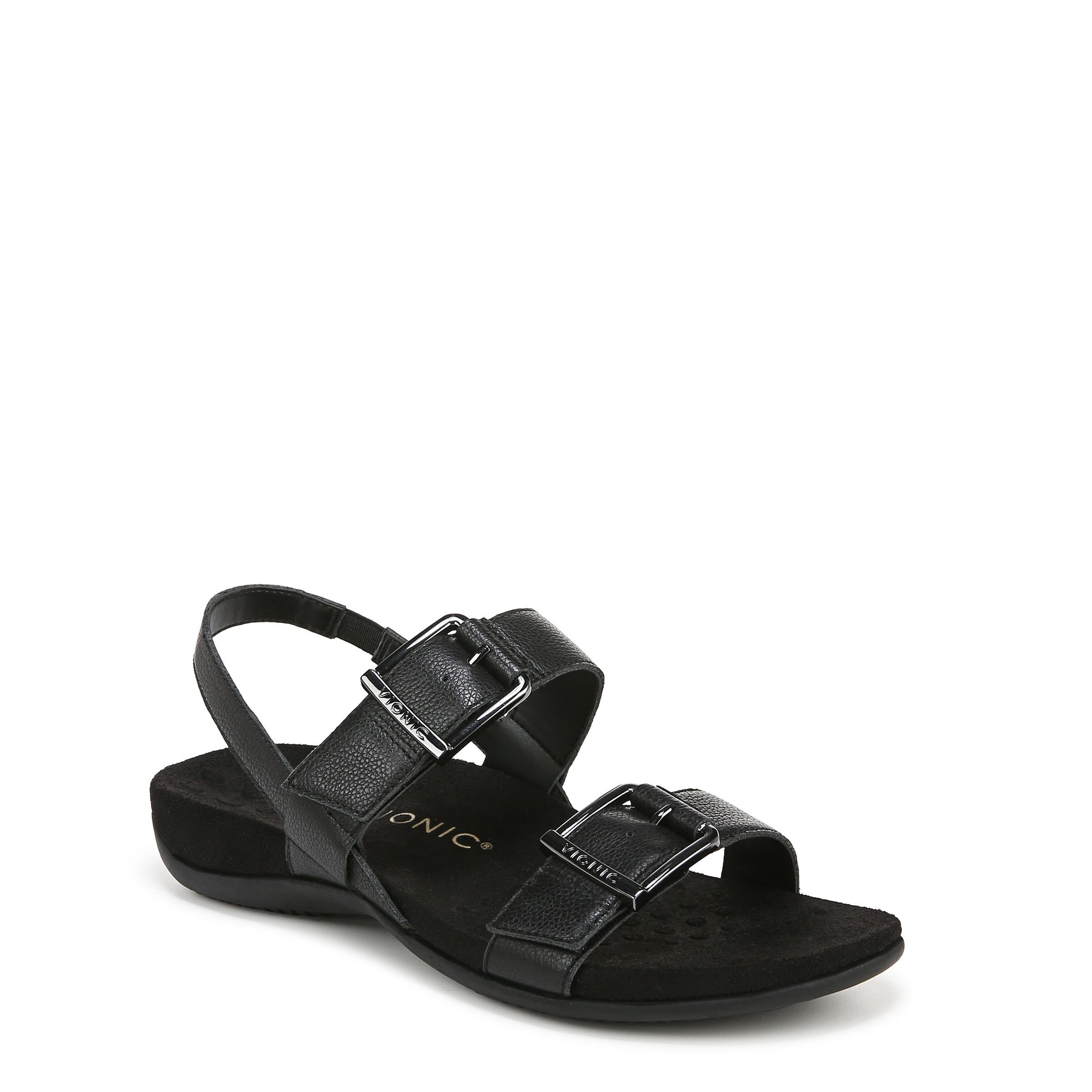 Vionic Vionic Women's Reese Slingback Sandals in Black - 3