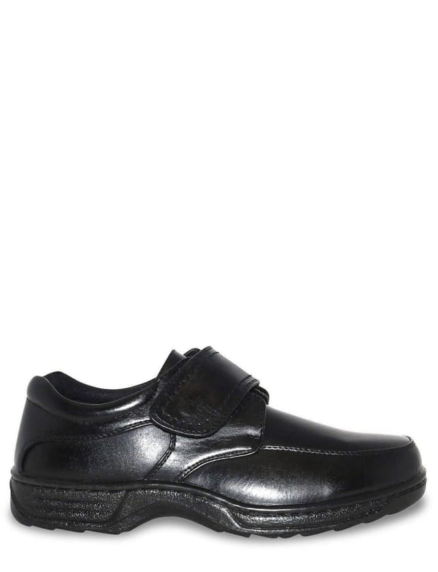 Cushion Walk Cushion Walk Men's Touch Fasten Wide Fit Shoe With Gel Pad in Black - 2