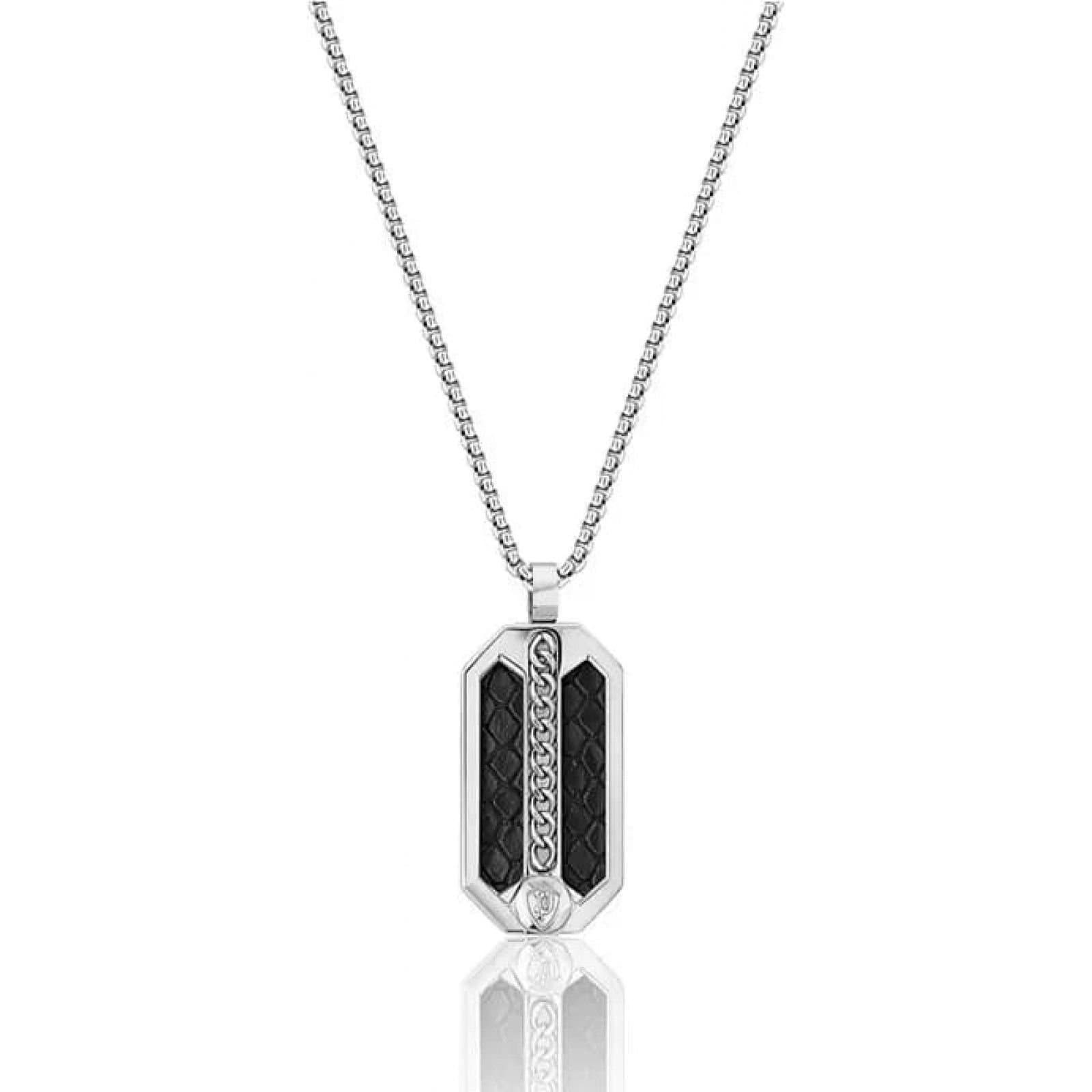 Police Police Men's PEJGN2009201 Necklace in Silver