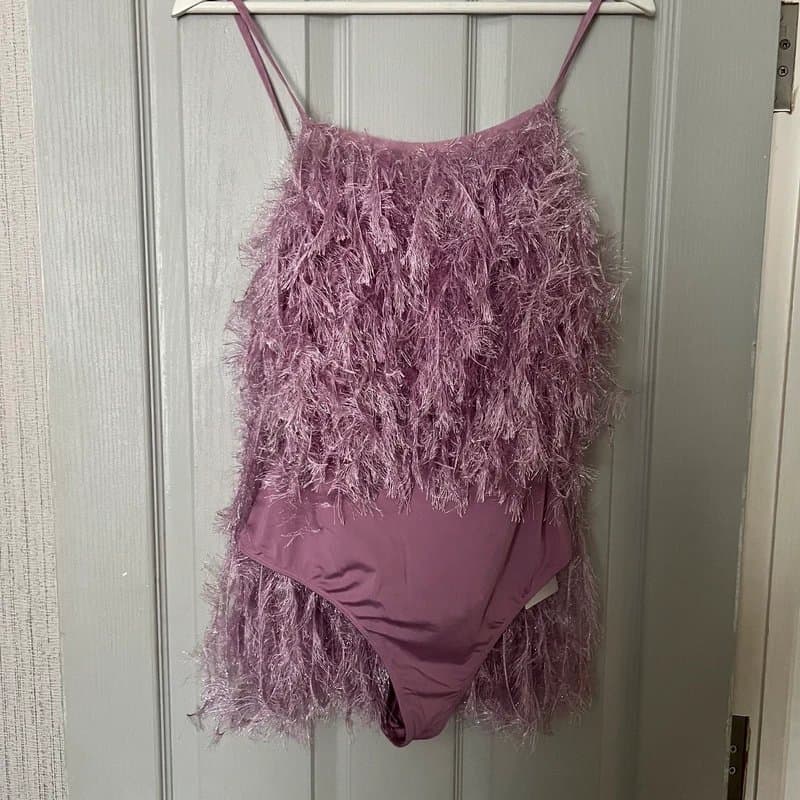 ASOS ASOS  Luxe frill bodysuit