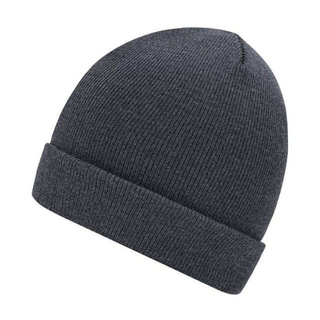 Myrtle Beach Myrtle Beach Men's Knitted Beanie in Grey - 2