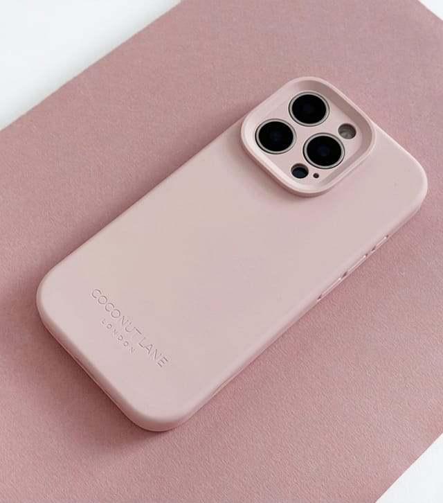 Coconut Lane Light Pink Butter Soft Silicone Phone Case Coconut Lane New Look - 2
