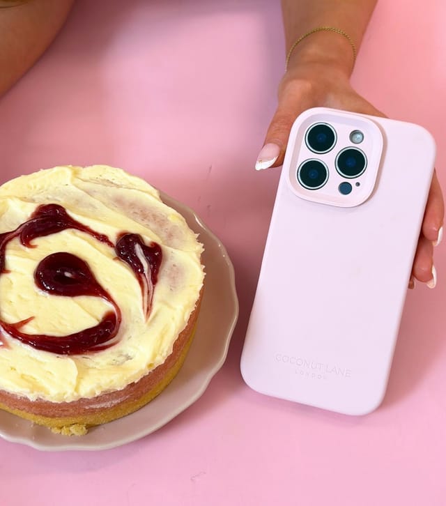 Coconut Lane Light Pink Butter Soft Silicone Phone Case Coconut Lane New Look - 3