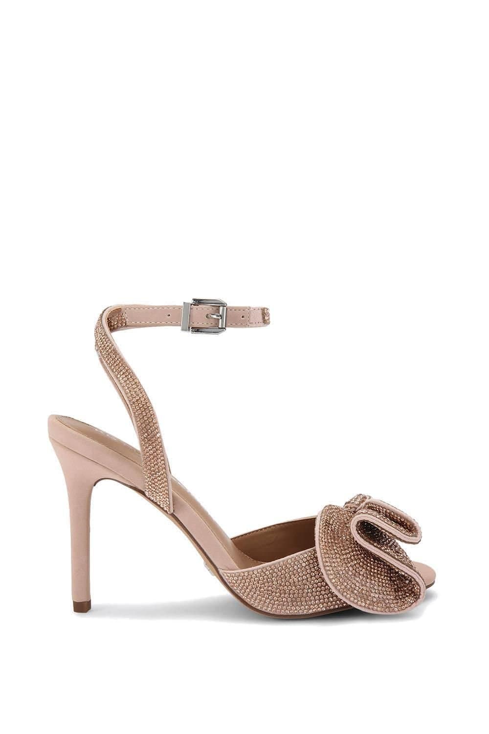 KG Kurt Geiger KG Kurt Geiger Pale Pink Crystal Embellished Heels