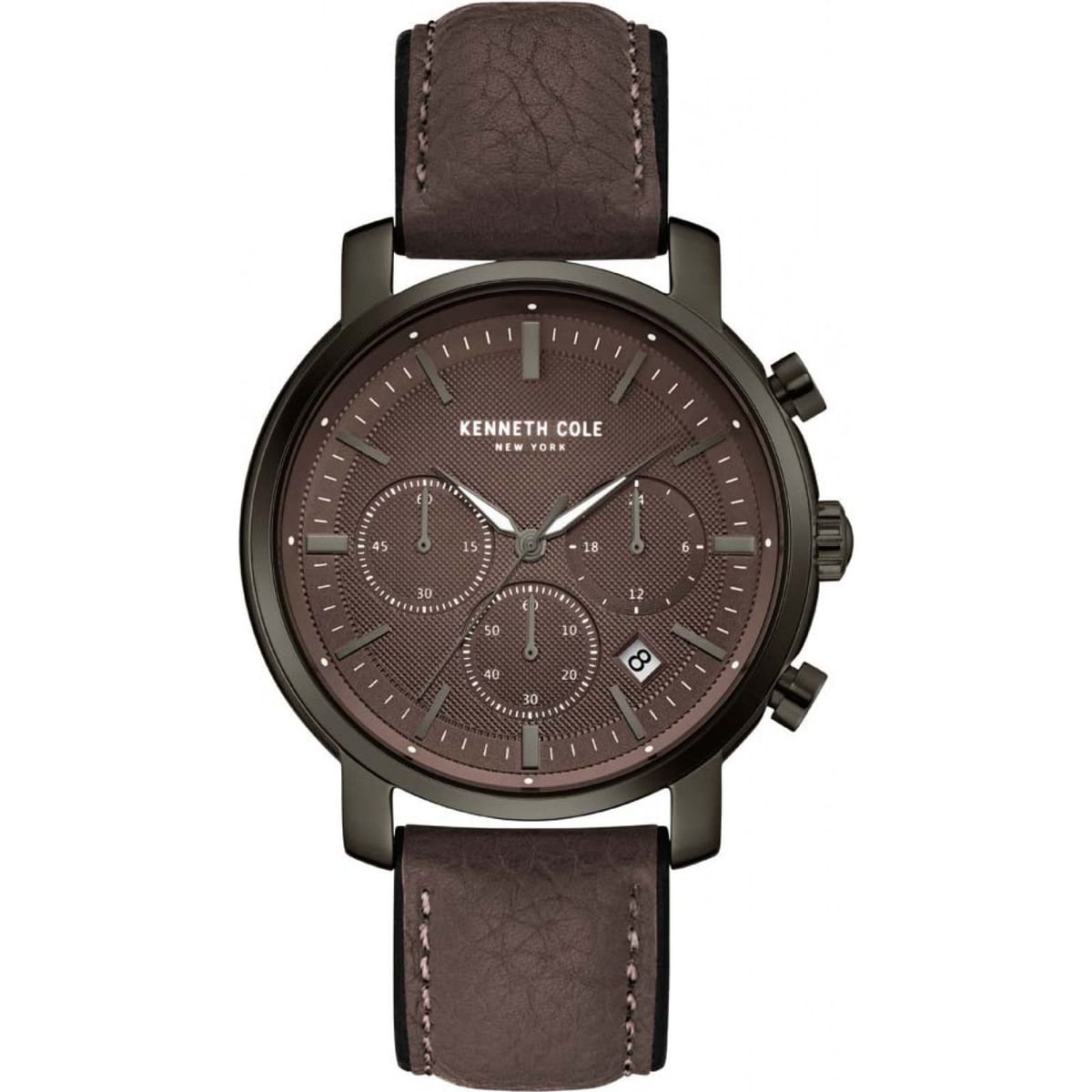 Kenneth Cole Kenneth Cole Men's KC50775004 Classic 43mm Quartz Watch in Brown - 1