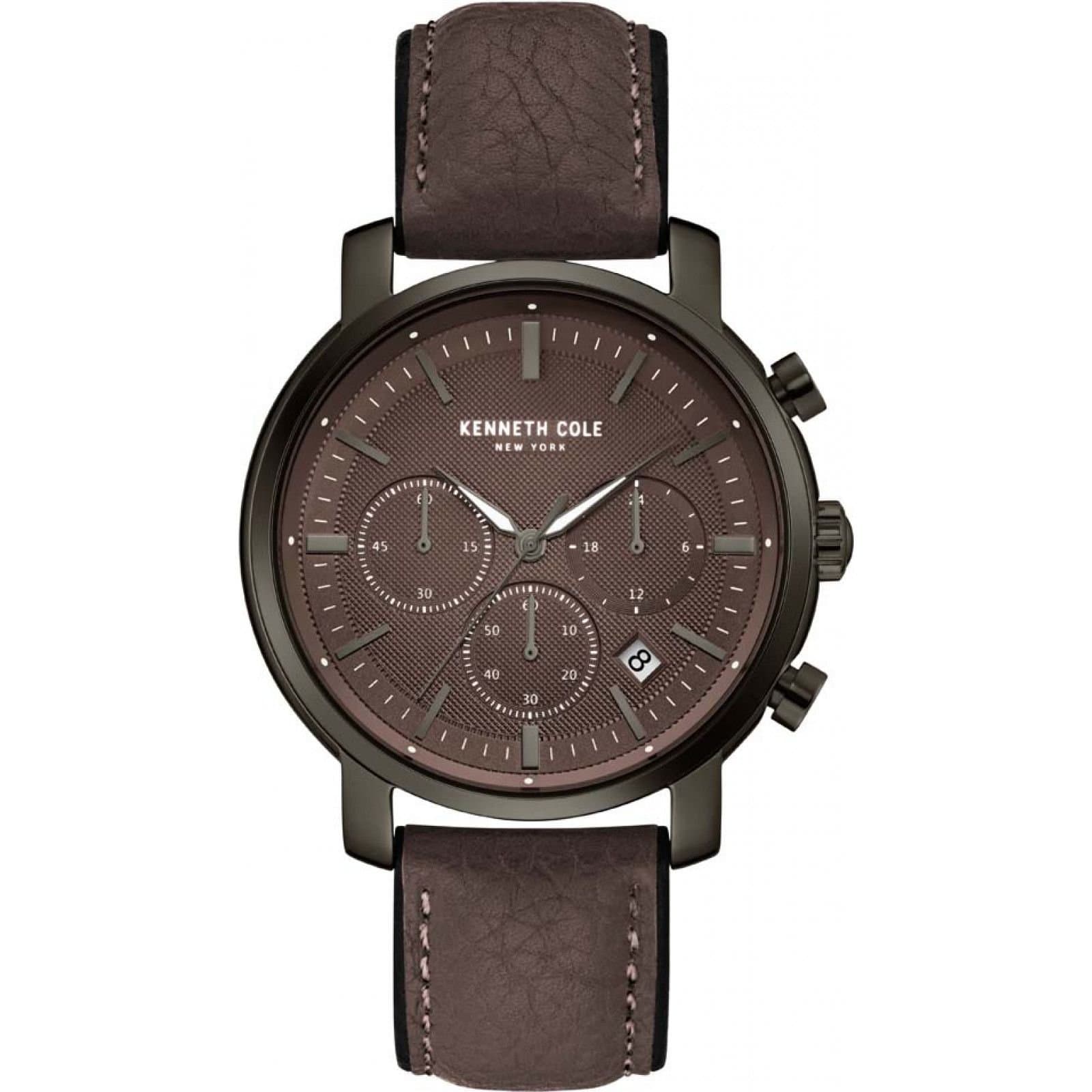 Kenneth Cole Kenneth Cole Men's KC50775004 Classic 43mm Quartz Watch in Brown