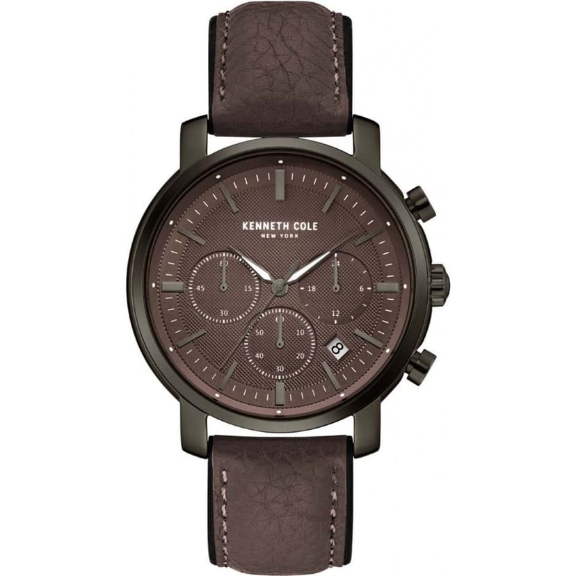 Kenneth Cole Kenneth Cole Men's KC50775004 Classic 43mm Quartz Watch in Brown - 1