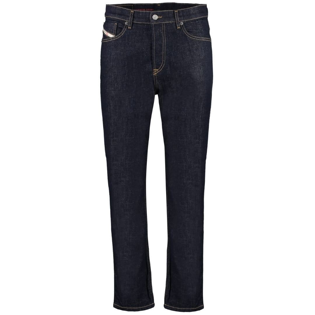Diesel Men's D-Fining Tapered Dark Blue Denim Jeans