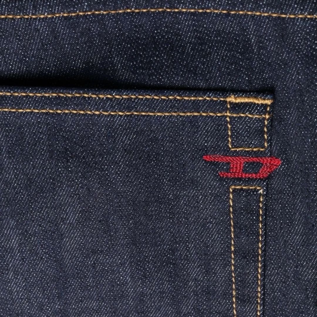 Diesel Diesel Men's D-Fining Tapered Dark Blue Denim Jeans - 4