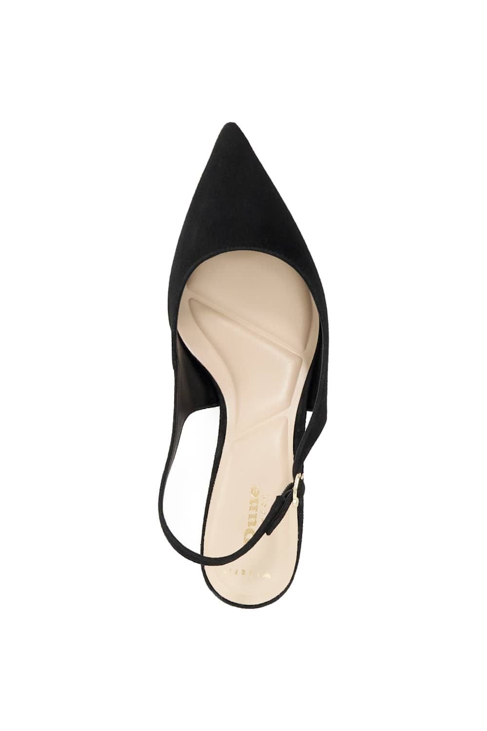 Dune London Dune London Women's Wide Fit 'Celinna' Suede Strappy Heels in Black - 4