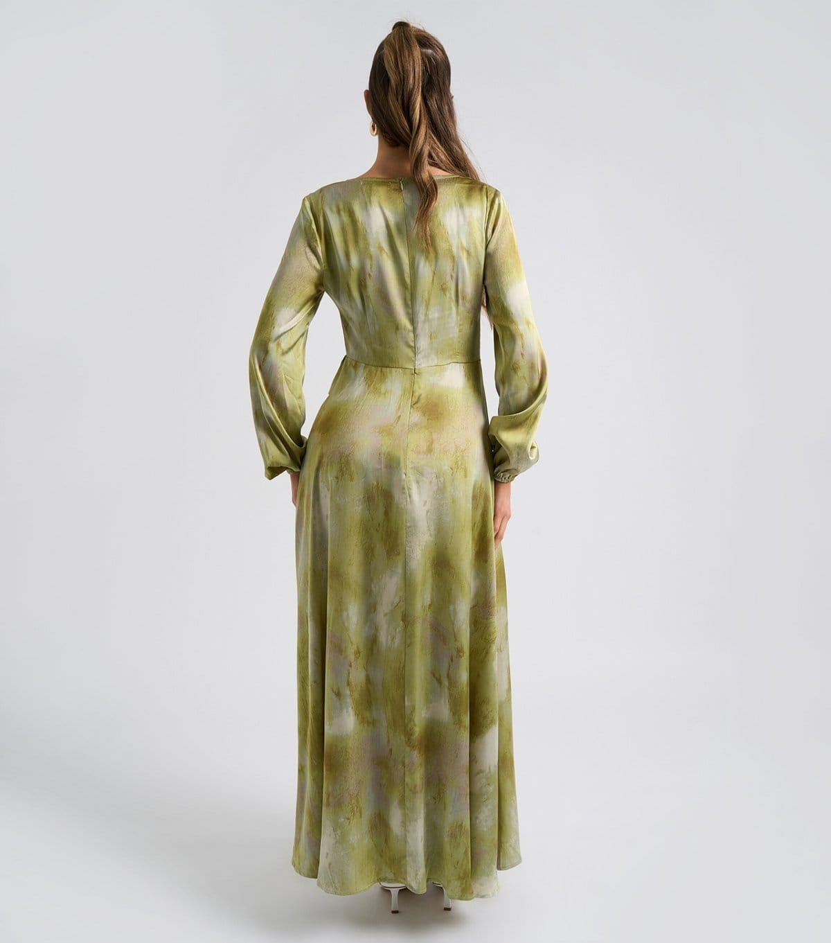 Urban Bliss Women's Green Ruffle-Trim Maxi Dress Urban Bliss New Look - 4