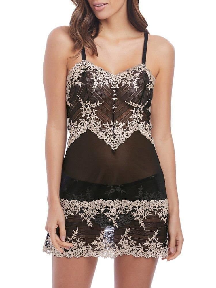 Wacoal Wacoal Women's Embrace Lace Chemise in Black
