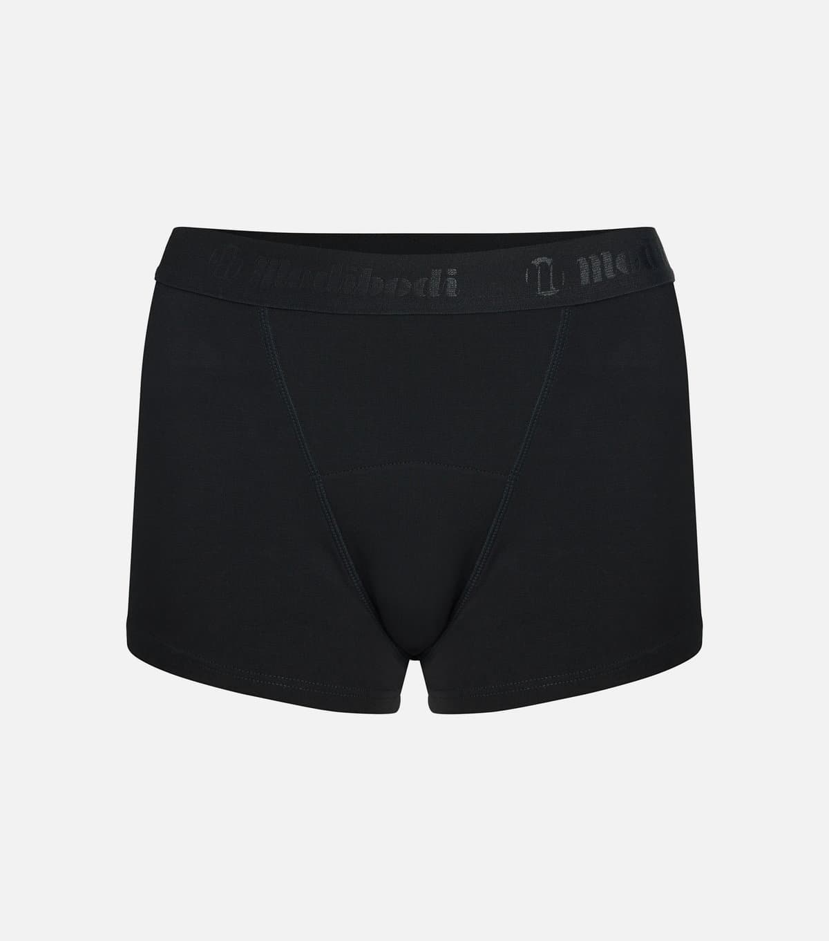 Modibodi Modibodi Black Jersey Boyshorts for Moderate Flow