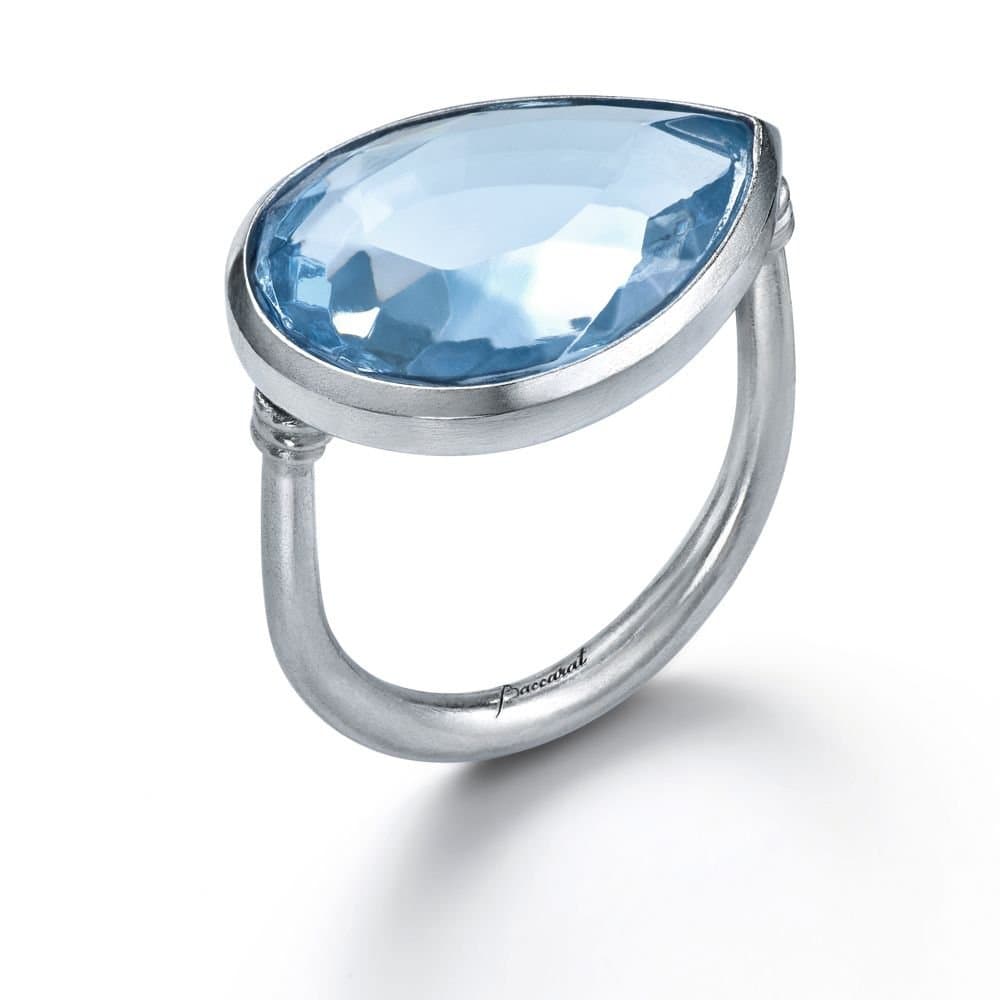 baccarat baccarat Women's Azure Tear Ring 2812011 in Blue