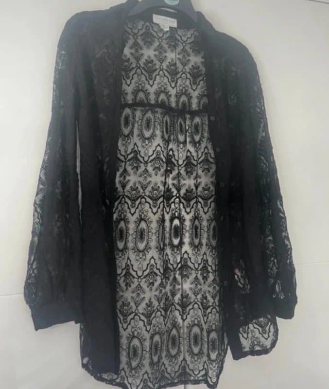 Never Fully Dressed Never fully dressed lace shirt