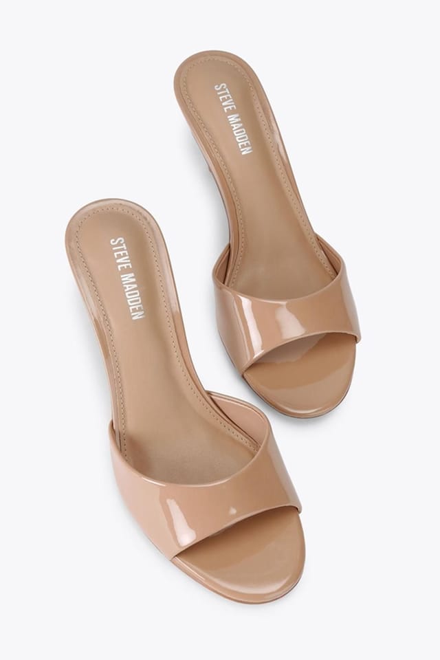 Steve Madden STEVE MADDEN Women's 'Kendrix Camel' Patent Leather Heels in Camel - 2