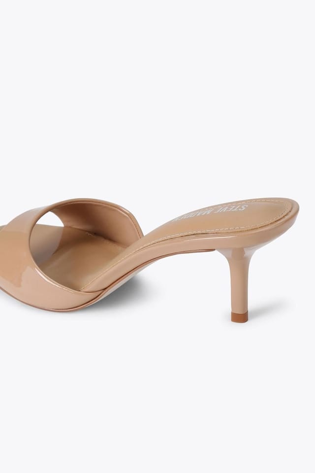 Steve Madden STEVE MADDEN Women's 'Kendrix Camel' Patent Leather Heels in Camel - 3