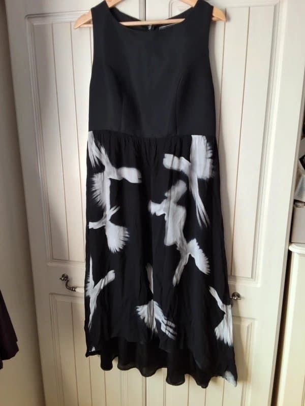 Mint Velvet Beautiful Black & White Mint Velvet Dress 14 BNWOT