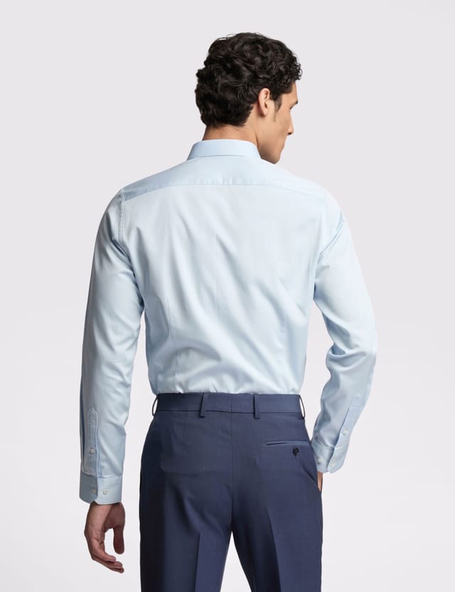 Ted Baker Ted Baker Men's Isla Core Ice Blue Slim Shirt - 2