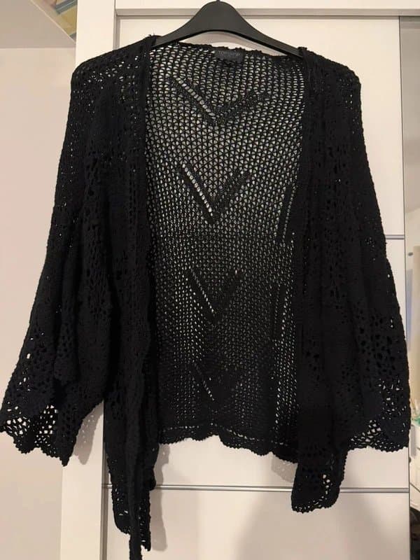 Topshop Crochet cardigan