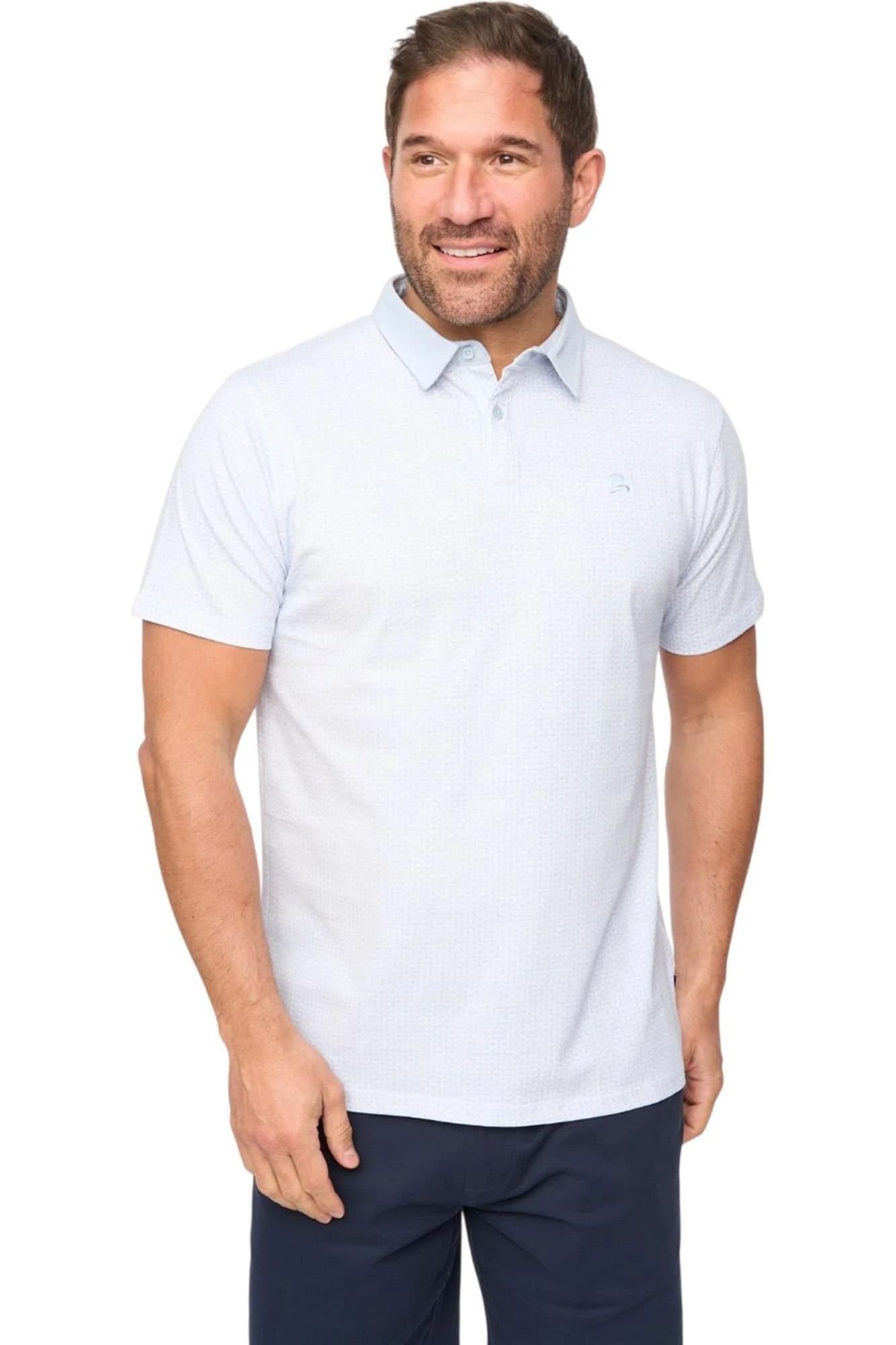 Bewley&Ritch Bewley&Ritch Men's Calvert Polo Shirt in Light Blue
