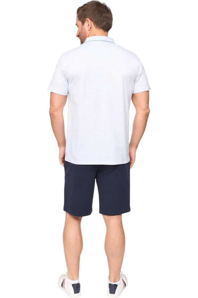 Bewley&Ritch Bewley&Ritch Men's Calvert Polo Shirt in Light Blue - 2