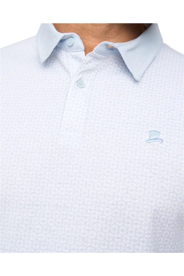 Bewley&Ritch Bewley&Ritch Men's Calvert Polo Shirt in Light Blue - 3